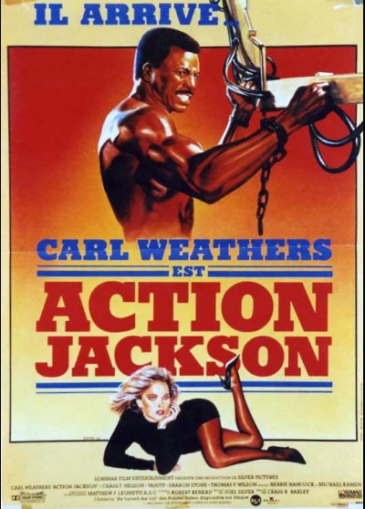 affiche du film ACTION JACKSON