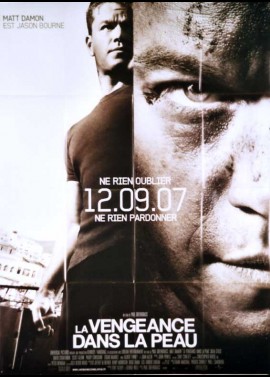 BOURNE ULTIMATUM (THE) movie poster