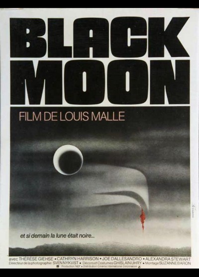 BLACK MOON movie poster