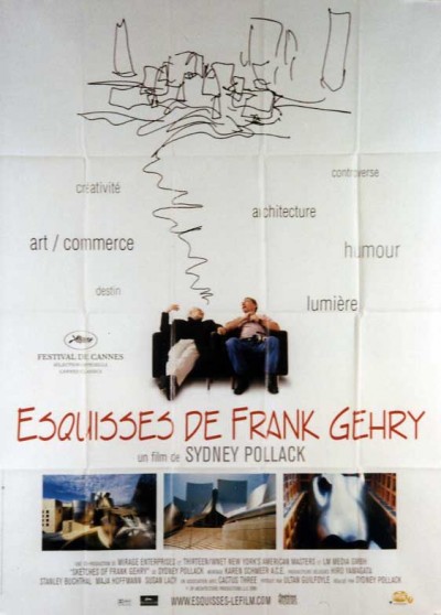 affiche du film ESQUISSES DE FRANK GEHRY