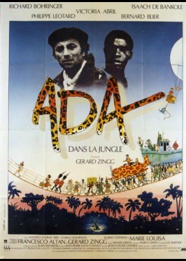 affiche du film ADA DANS LA JUNGLE