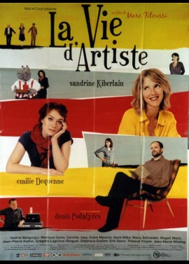 VIE D'ARTISTE (LA) movie poster