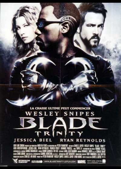 affiche du film BLADE TRINITY