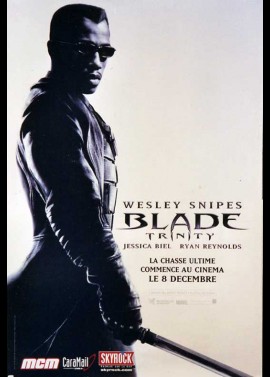 BLADE TRINITY movie poster