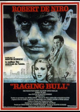 RAGING BULL movie poster