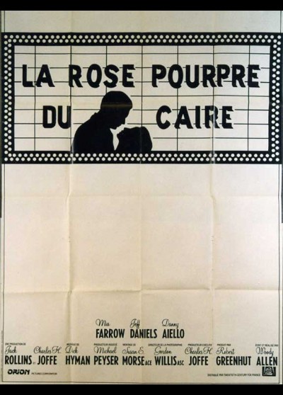 PURPLE ROSE OF CAIRO (THE) movie poster
