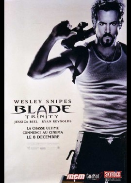 BLADE TRINITY movie poster
