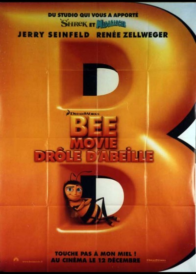 BEE MOVIE movie poster