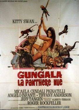 affiche du film GUNGALA LA PANTHERE NUE