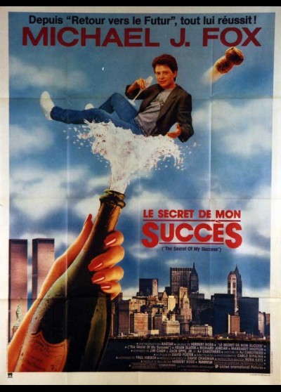 SECRET OF MY SUCCESS (THE) movie poster