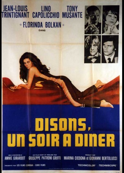 affiche du film DISONS UN SOIR A DINER