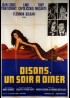 affiche du film DISONS UN SOIR A DINER