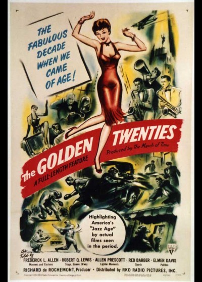 affiche du film GOLDEN TWENTIES (THE)