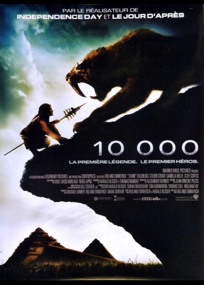 10,000 BC / TEN THOUSANDS BC movie poster