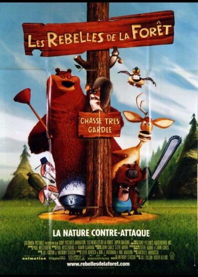 affiche du film REBELLES DE LA FORET (LES)