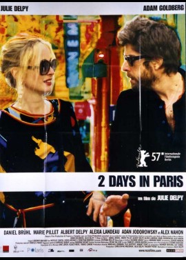 2 DAYS IN PARIS / TWO DAYS IN PARIS movie poster