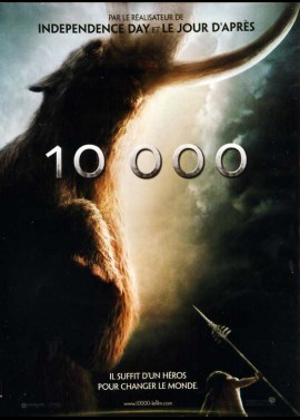 10,000 BC / TEN THOUSANDS BC movie poster