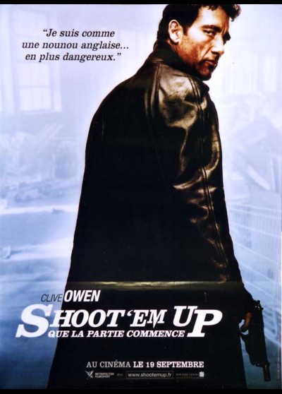 SHOOT EM UP movie poster