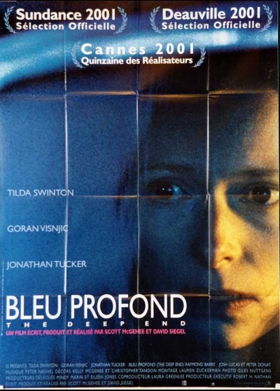 affiche du film BLEU PROFOND