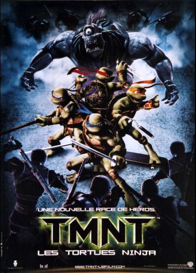 TMNT (TEENAGE MUTANT NINJA TURTLES) movie poster