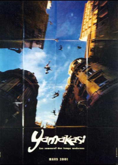 affiche du film YAMAKASI LES SAMOURAIS DES TEMPS MODERNES