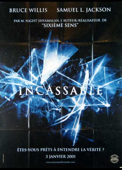 affiche du film INCASSABLE