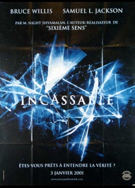 affiche du film INCASSABLE