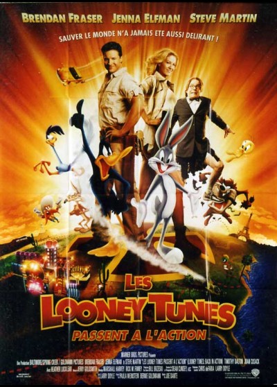 affiche du film LOONEY TUNES PASSENT A L'ACTION (LES)