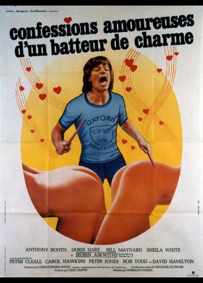 affiche du film CONFESSIONS AMOUREUSES D'UN BATTEUR DE CHARME