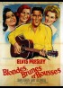 affiche du film BLONDES BRUNES ET ROUSSES