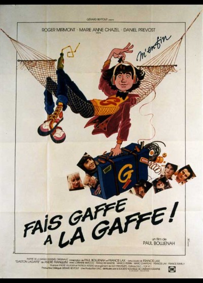 FAIS GAFFE A LA GAFFE movie poster