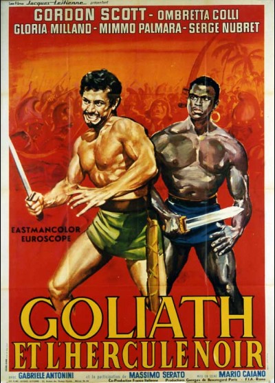 GOLIATH E LA SCHIAVA RIBELLE movie poster
