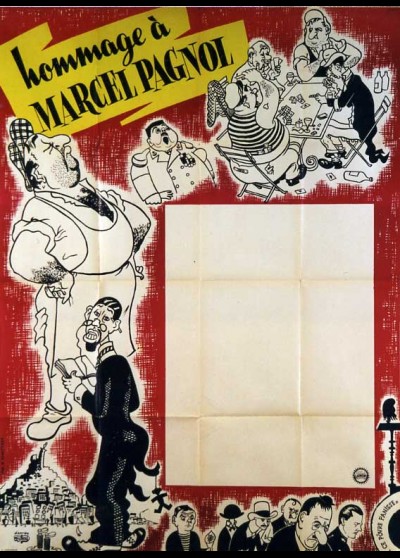 affiche du film HOMMAGE A MARCEL PAGNOL