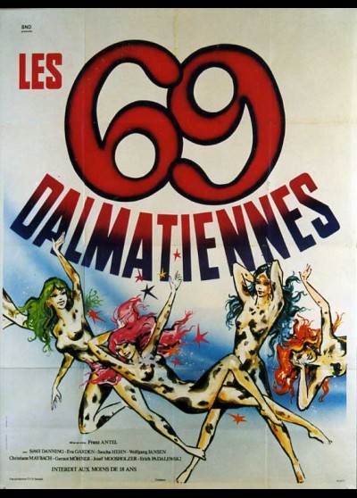 affiche du film SOIXANTE NEUF DALMATIENNES (LES)