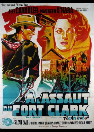 affiche du film A L'ASSAUT DU FORT CLARK