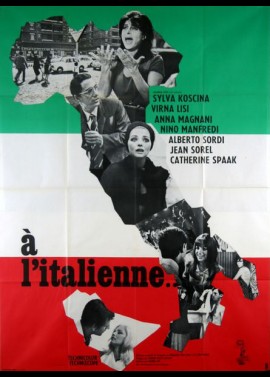 affiche du film A L'ITALIENNE
