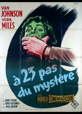 affiche du film A VINGT TROIS PAS DU MYSTERE