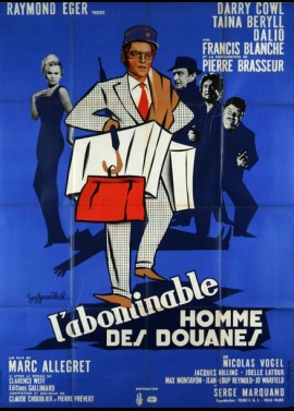 affiche du film ABOMINABLE HOMME DES DOUANES (L')