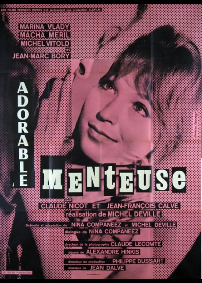 affiche du film ADORABLE MENTEUSE