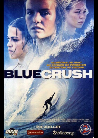 BLUE CRUSH movie poster