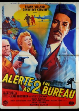 affiche du film ALERTE AU DEUXIEME BUREAU