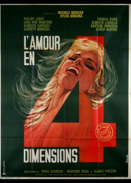 affiche du film AMOUR EN QUATRE DIMENSIONS (L')