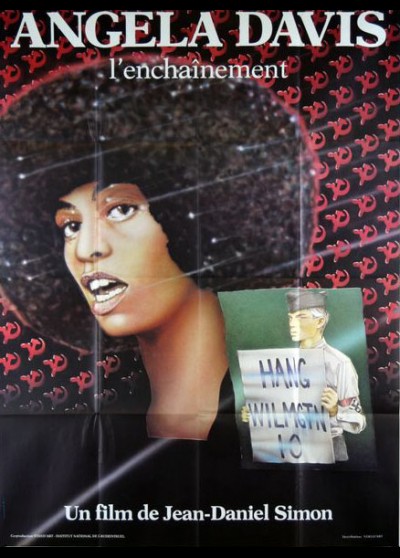 affiche du film ANGELA DAVIS L'ENCHAINEMENT