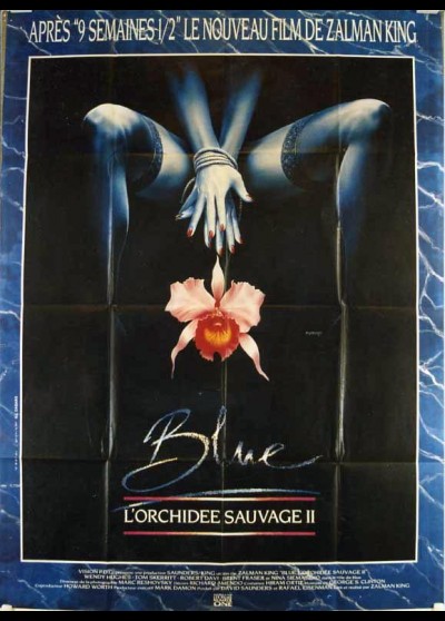 affiche du film BLUE L'ORCHIDEE SAUVAGE 2