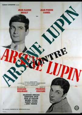 affiche du film ARSENE LUPIN CONTRE ARSENE LUPIN