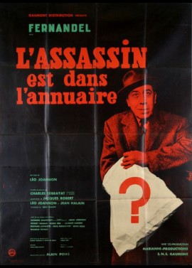 affiche du film ASSASSIN EST DANS L'ANNUAIRE (L')