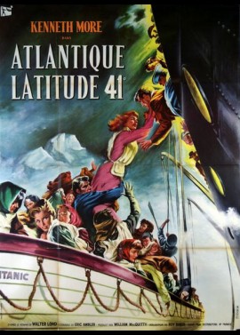 affiche du film ATLANTIQUE LATITUDE QUARANTE ET UN DEGRES