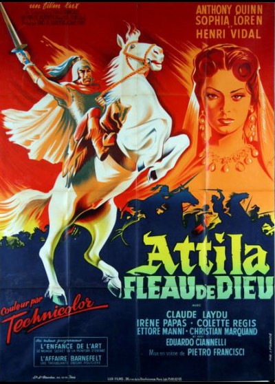 ATTILA IL FLAGELLO DI DIO movie poster