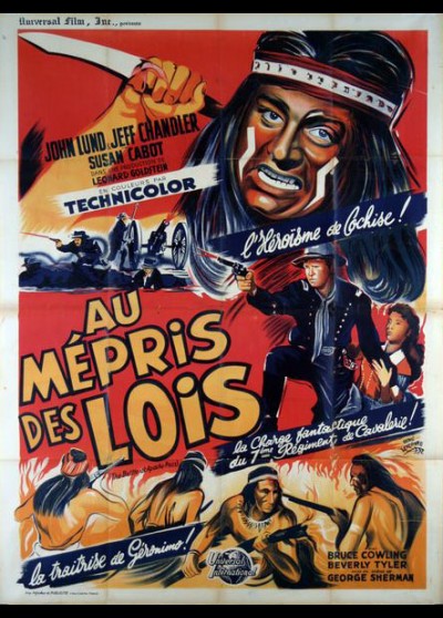 BATTLE OF APACHE PASS (THE) movie poster
