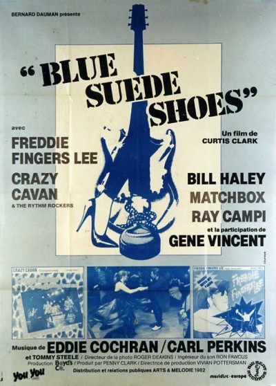 BLUE SUEDE SHOES movie poster